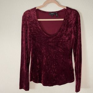 New THEORY crushed velvet